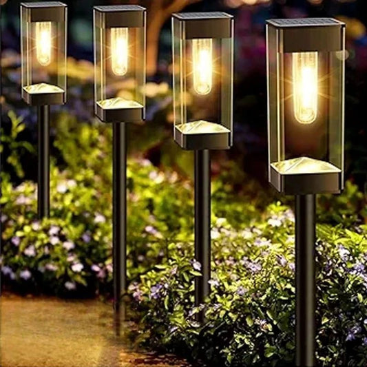Luminaire Extérieur solaire LED étanche pour jardin et chemin, 1/2/4 pièces - Luminous Place