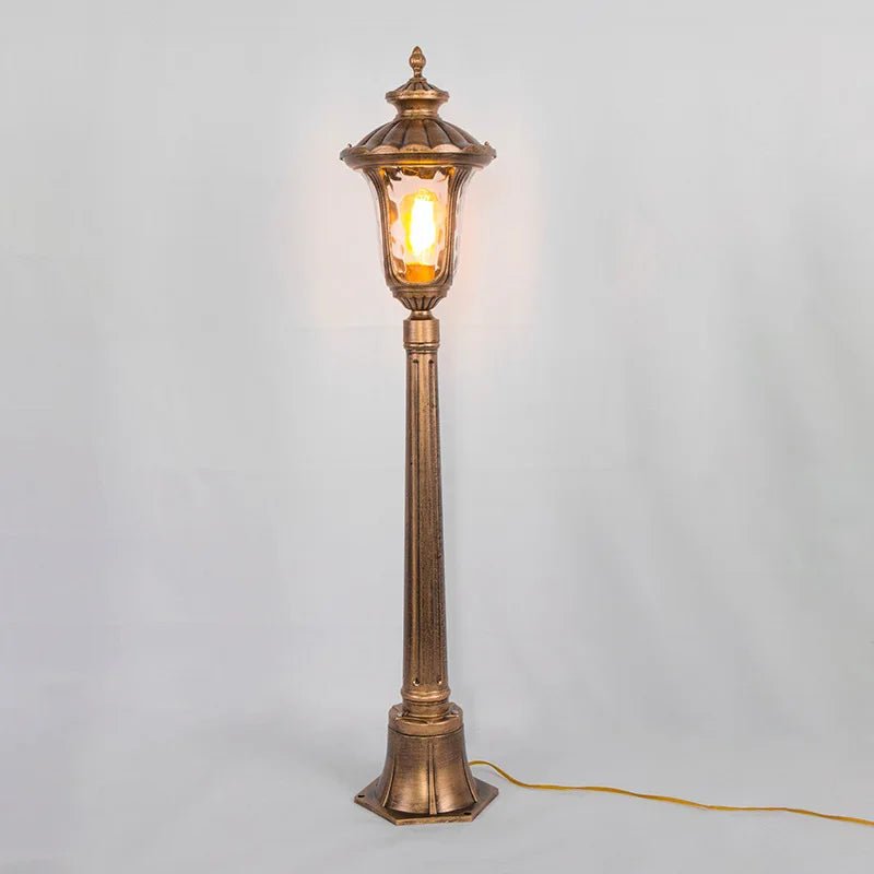 Luminaire Extérieur Style Européen en Aluminium, Lampe de Jardin IP54 Étanche - Luminous Place