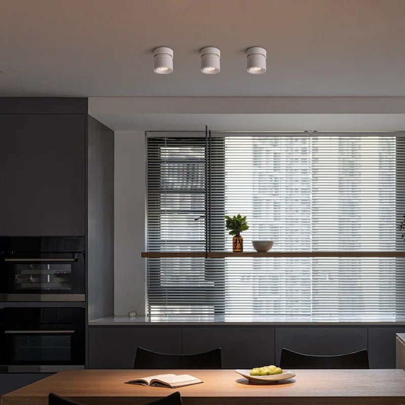 Spot Eclairage LED 7W Lumineux COB, Design Nordique, Rotation 360° - Luminous Place