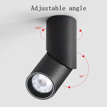 Spot Eclairage LED Dimmable Plafond Aluminium, Lumière Blanche Chaude/Naturelle/Froide, 10 - 18W - Luminous Place