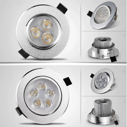Spot Eclairage LED encastré dimmable en aluminium pour plafonniers - Luminous Place