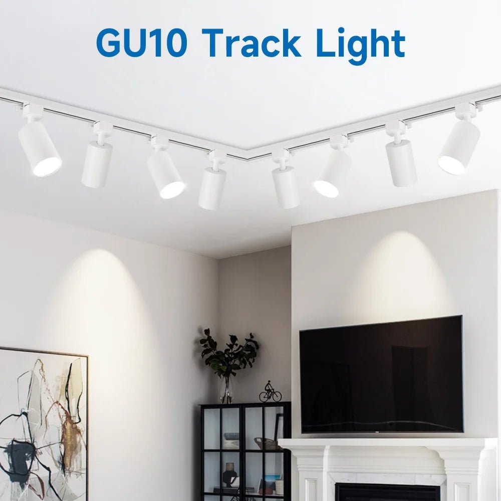 Spot Eclairage LED GU10 sur Rail pour Intérieur, Ambiance Contemporaine - Luminous Place