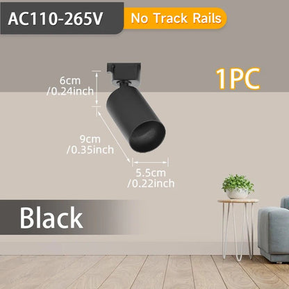 Spot Eclairage LED GU10 sur Rail pour Intérieur, Ambiance Contemporaine - Luminous Place