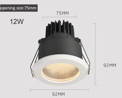 Spot Eclairage LED IP65 étanche anti - buée anti - éblouissement pour cuisine et salle de bain - Luminous Place