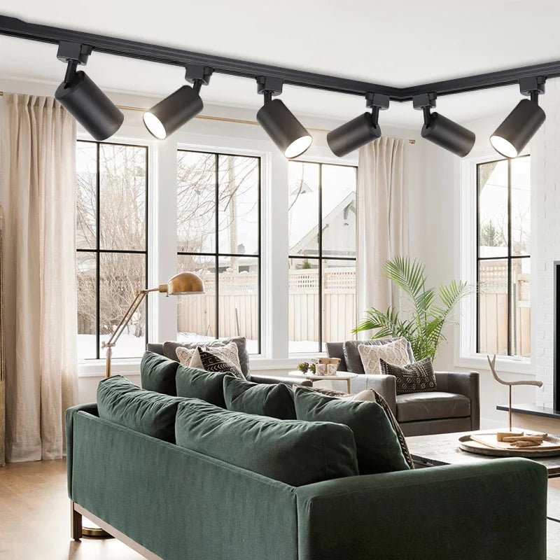 Spot Eclairage LED sur Rail 220V COB, Projecteur 20/30/40W pour Boutique et Maison - Luminous Place