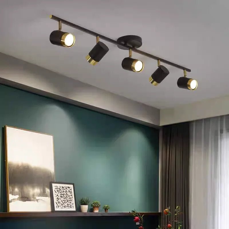 Spot Eclairage Lustre sur Rail LED Nordique en Aluminium, Lumière Chaude et Froide - Luminous Place