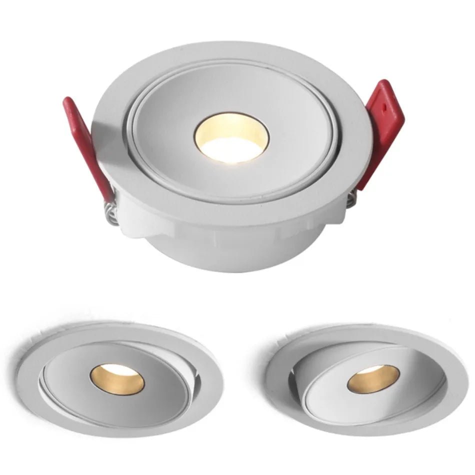 Spot Eclairage Plafonnier LED Encastré COB Aluminium Angle Étroit 3° - 15° - Luminous Place