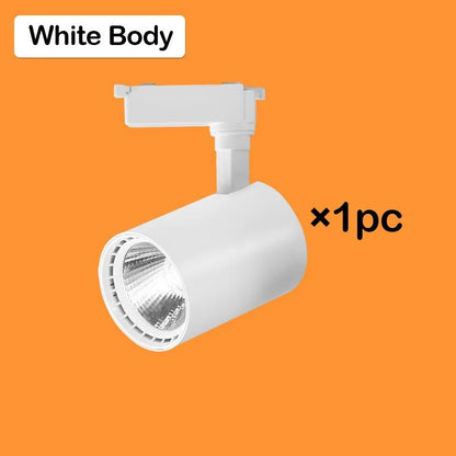 Spot Eclairage Rail Lumineux 220V/110V avec Spots LED COB Design Moderne - Luminous Place