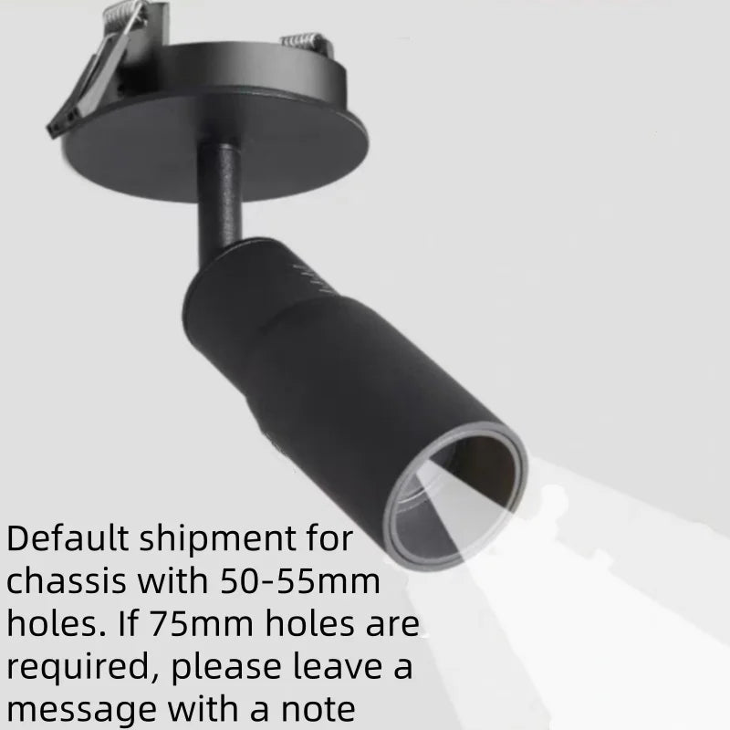 Spot Eclairage sur Rail Zoom Ajustable 10° - 60° pour Ambiance Bar et Restaurant - Luminous Place